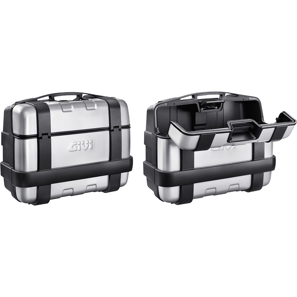 Givi - Paire de valises Trekker 46 Aluminium