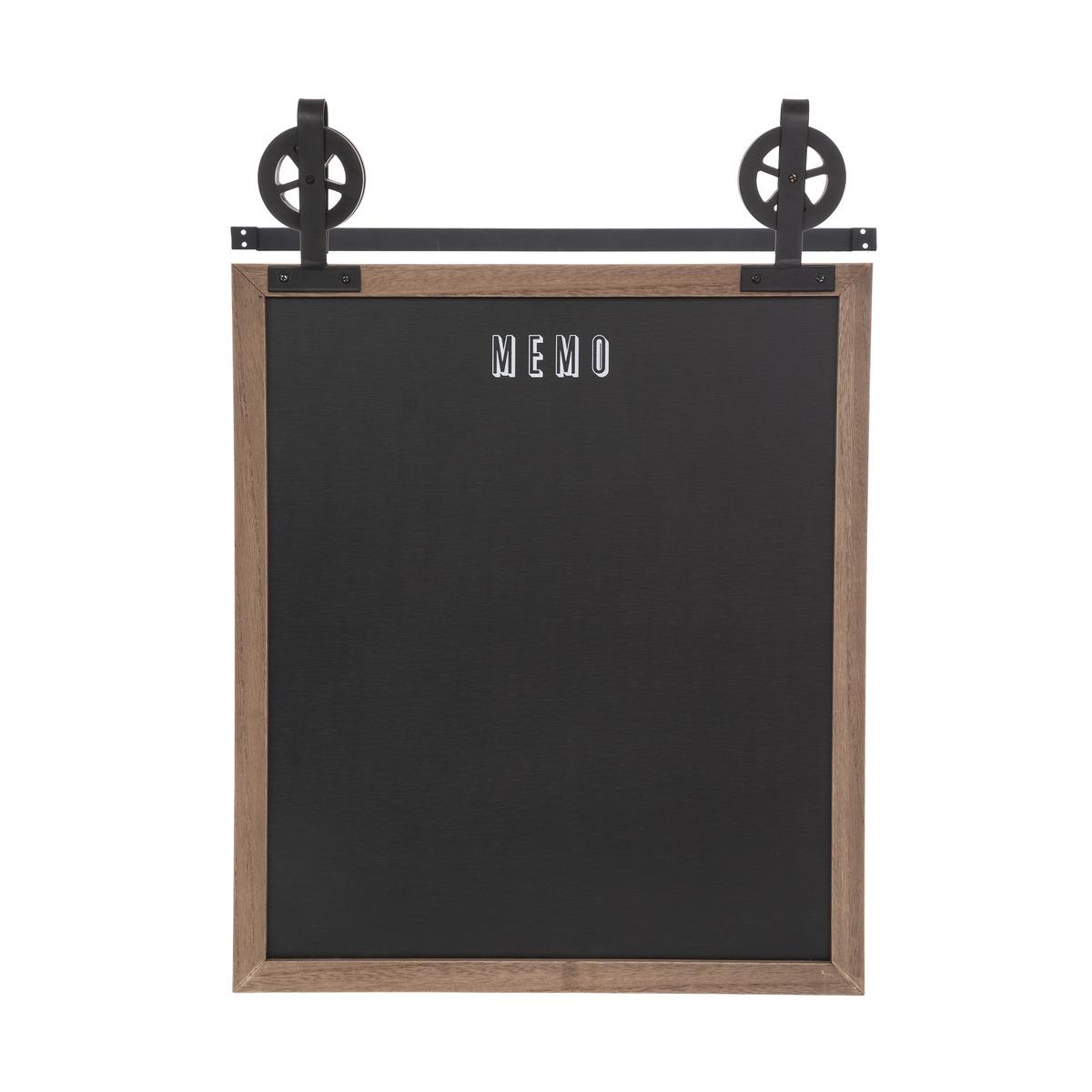 MEMO ARDOISE POULI D.55X68CM