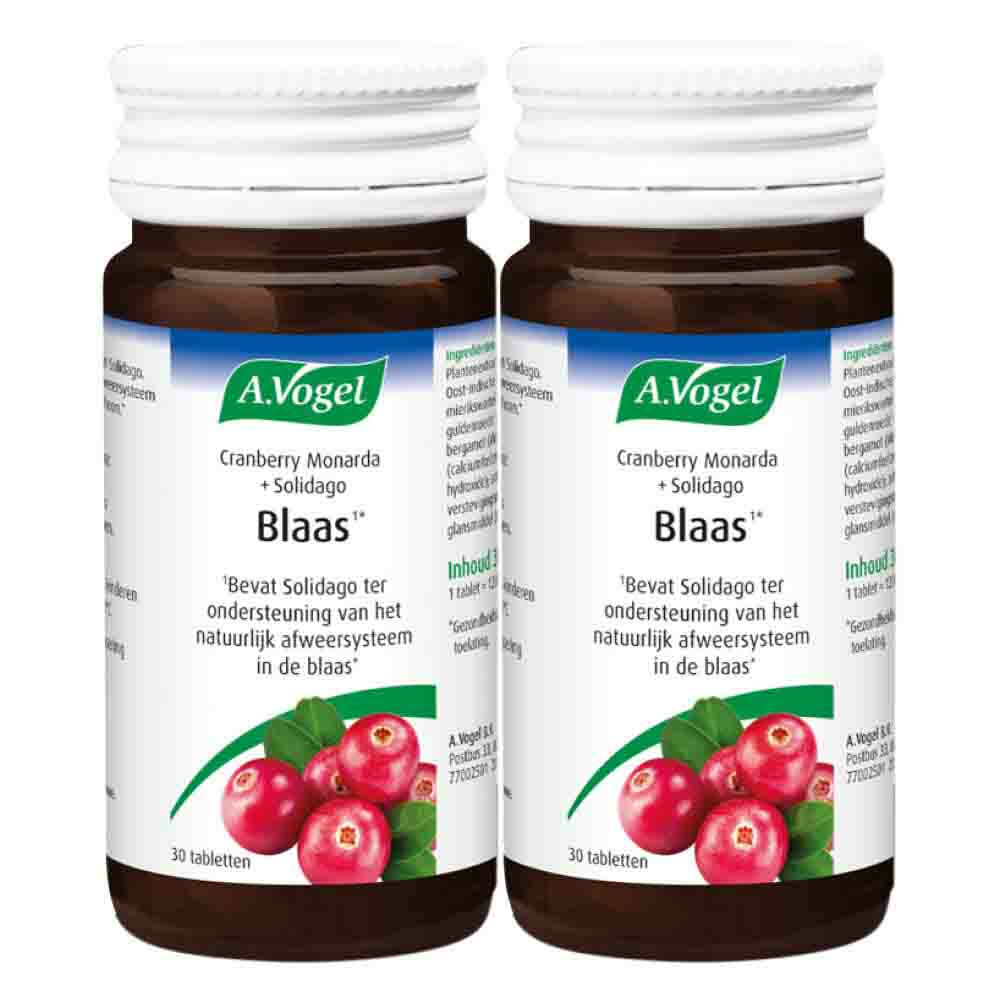 2x A.Vogel Cranberry Monarda 30 tabletten