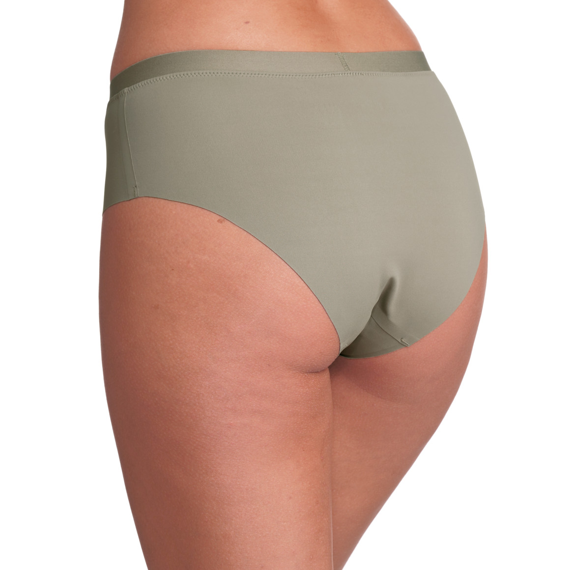Gina Benotti 3 Damen Pantys in Seamless-Qualität oliv / rosa / schwarz