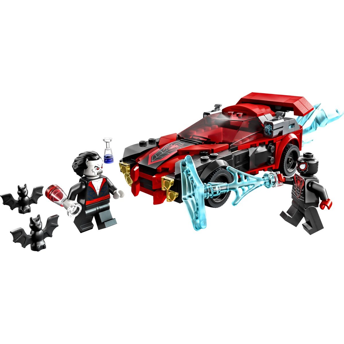 Miles Morales vs Morbius Lego Marvel 76244