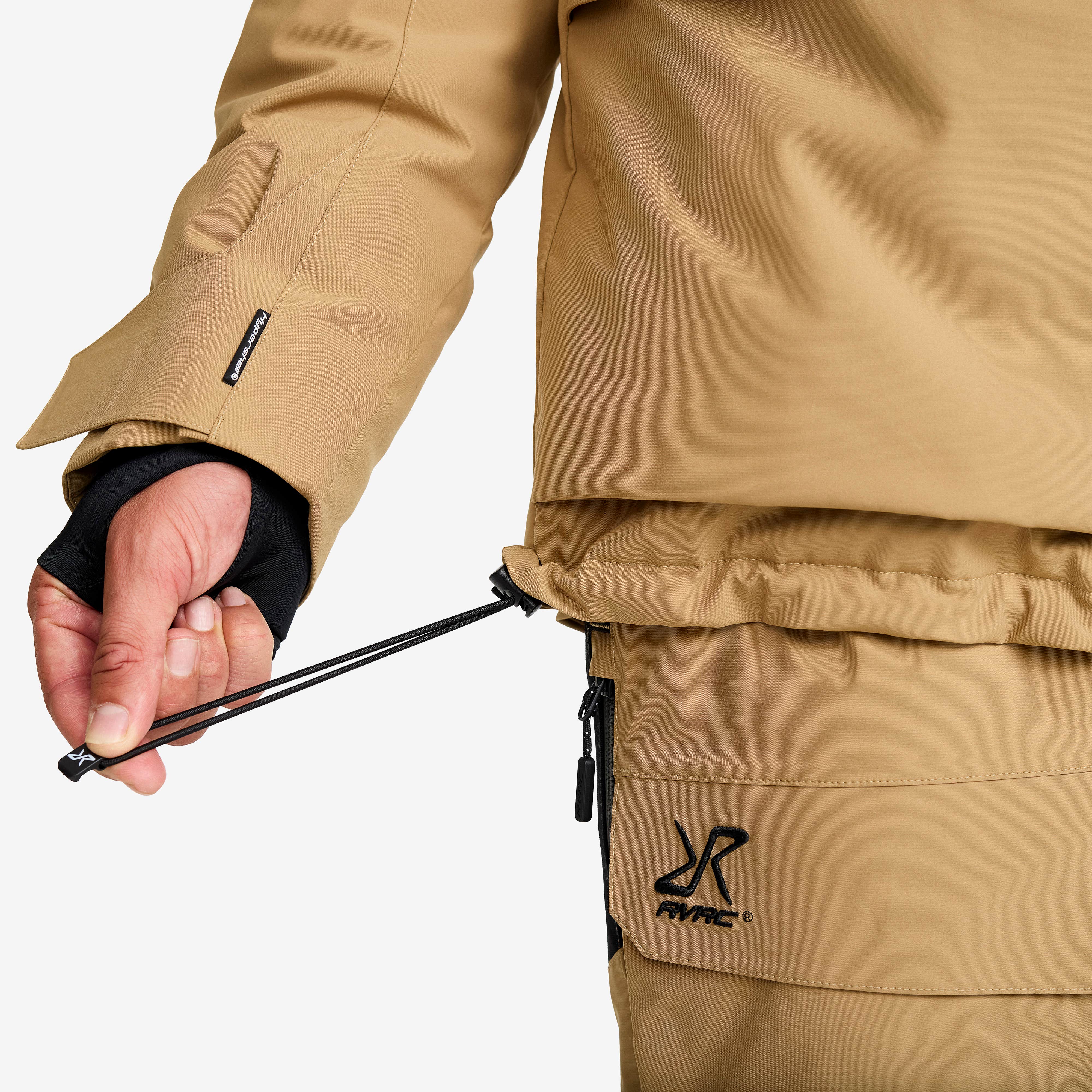 Halo 2L Insulated Ski Jacket Herre Kelp Beige