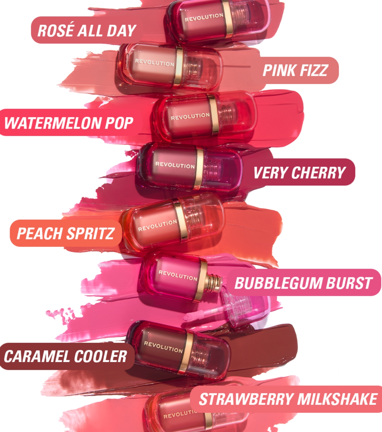 Makeup Revolution - *Super Dewy*  - Blush líquido Blush burst - Rose all day dusty pink