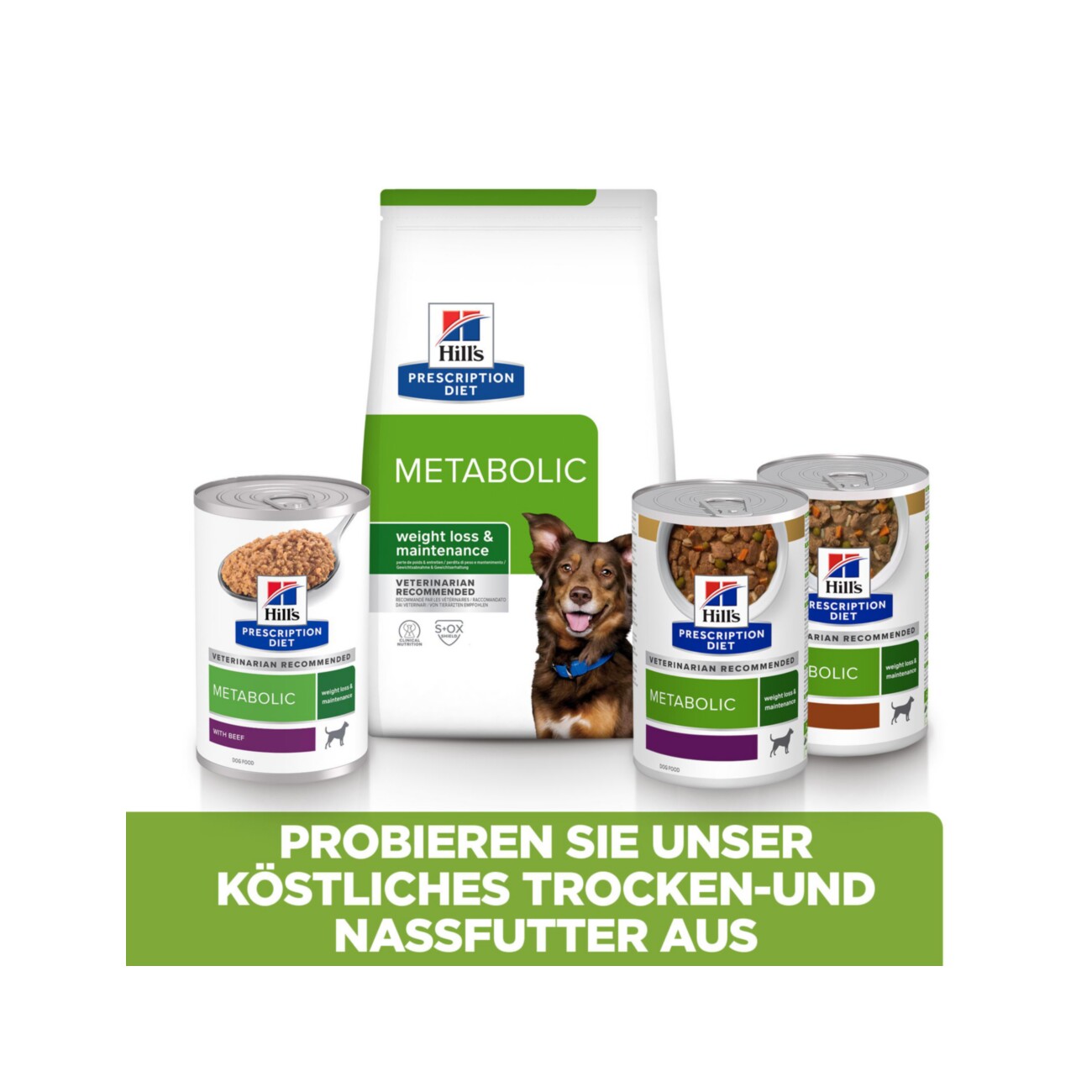 Hill's Prescription Diet Metabolic Nassfutter Hund 12x370 g