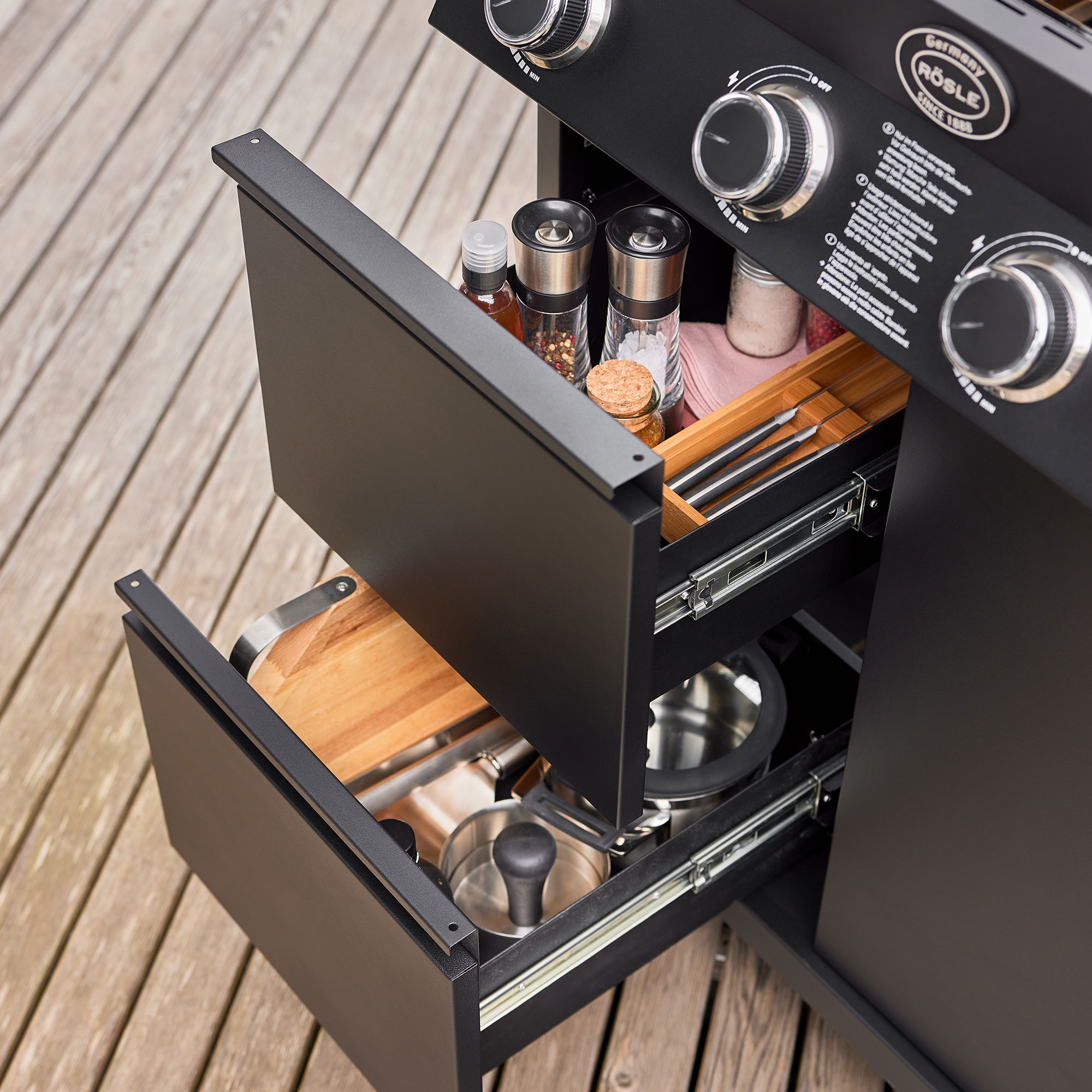 Gasgrill BBQ-Station VIDERO PRO G4-S VARIO+ 50mbar