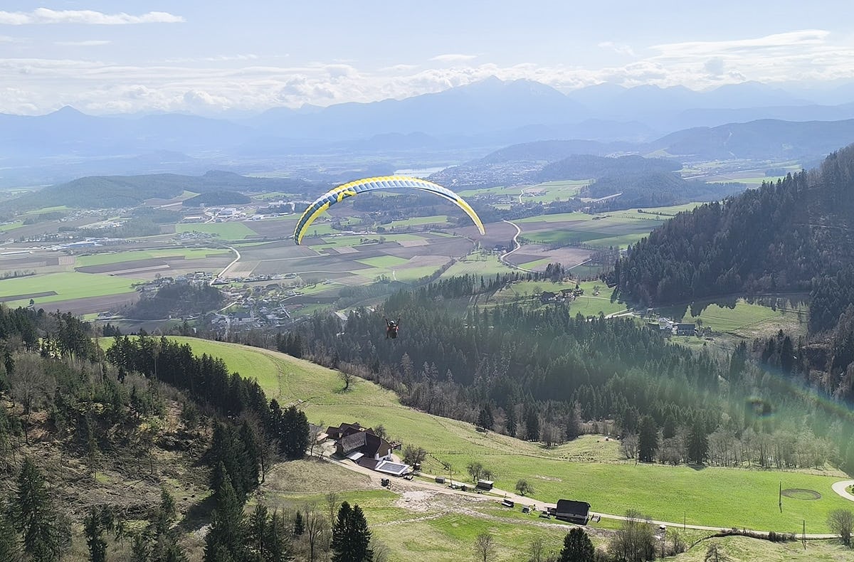 Gleitschirm Tandemflug Kärnten
