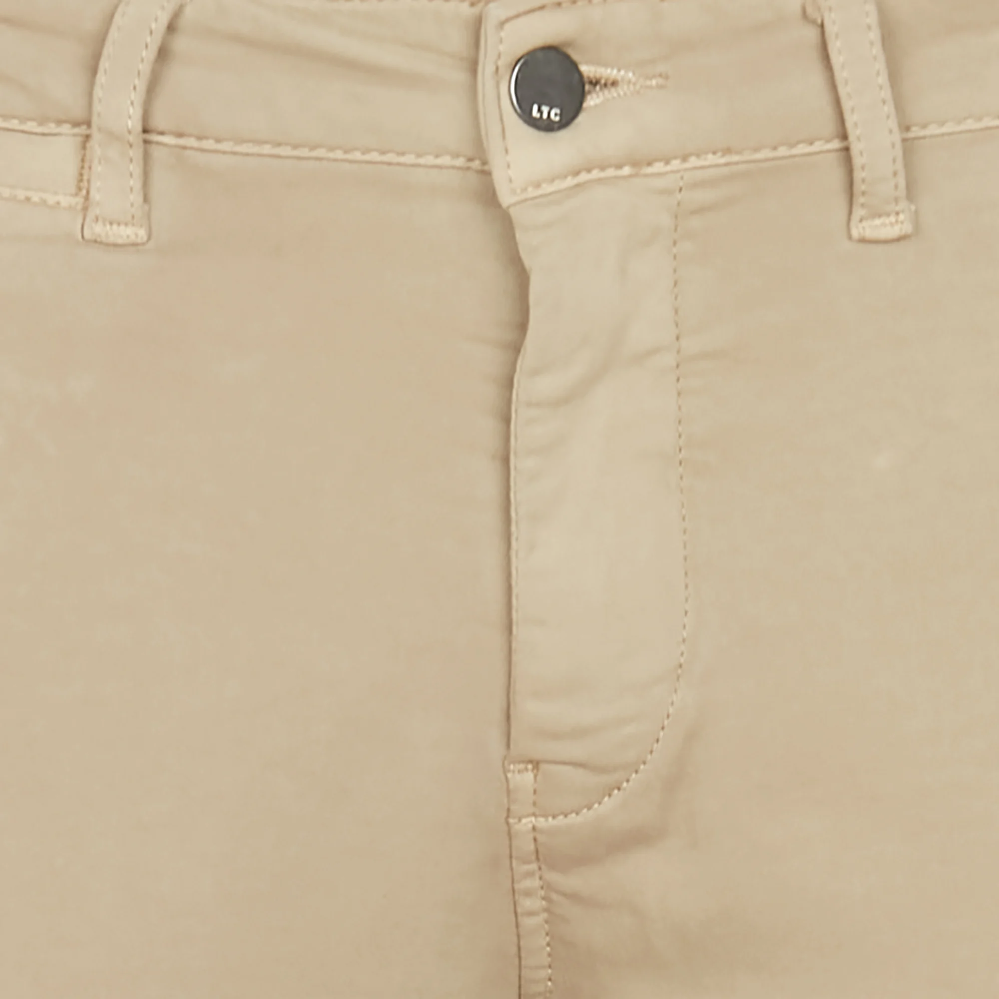 KURT - Pantalon chino en coton mélangé | Blanc