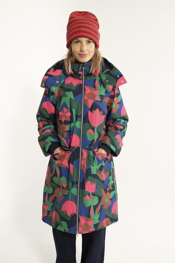 Danefæ Daneturell Winter Coat Dark Navy GEOFLEUR Dark navy geofleu