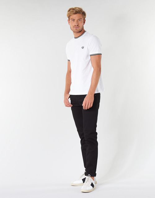 Fred Perry - TWIN TIPPED T-SHIRT - Blanc