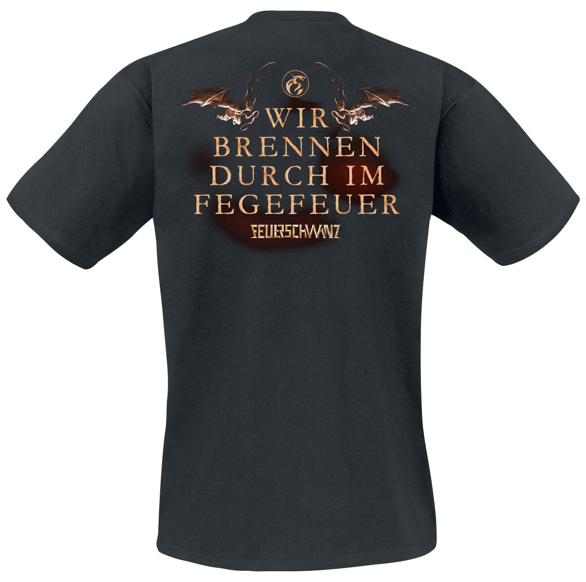 Fegefeuer | Feuerschwanz T-Shirt Manches courtes