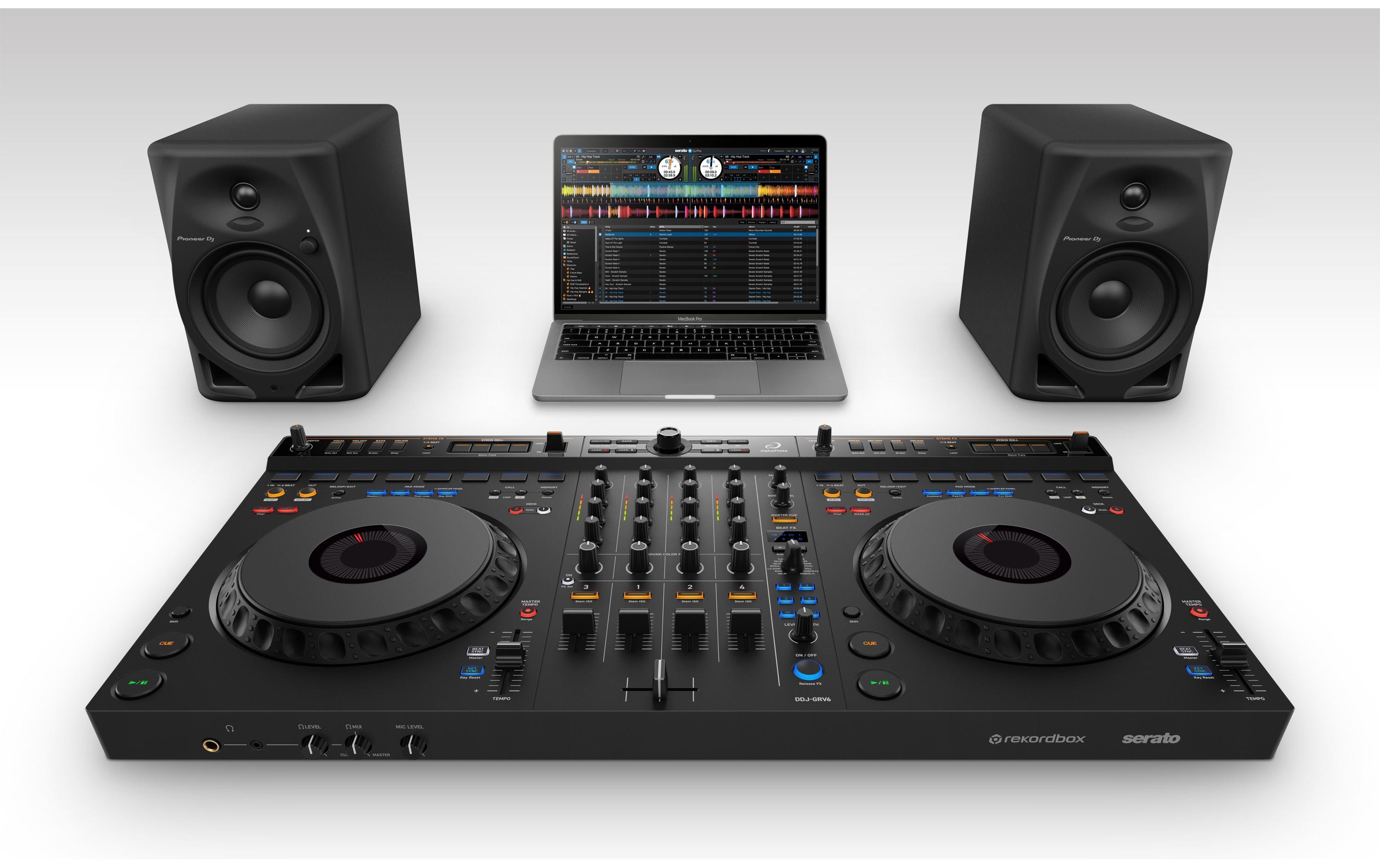 DJ-Controller DDJ-GRV6<br>4-Kanal DJ-Performance-Controller
