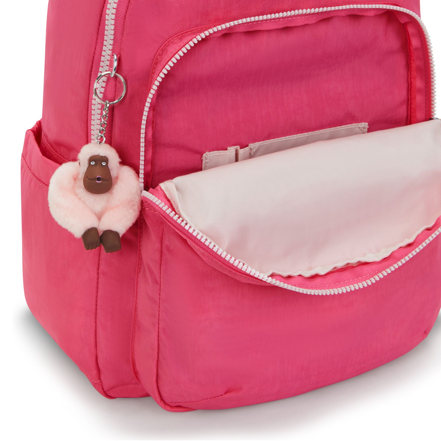 SEOUL Grand Sac à Dos avec Protection pour Ordinateur Portable - Happy Pink Combo