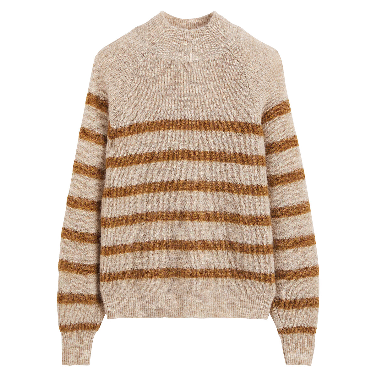COLEÇÕES LA REDOUTE<br>Gestreepte trui em alpaca mista Signature ARISTIDE