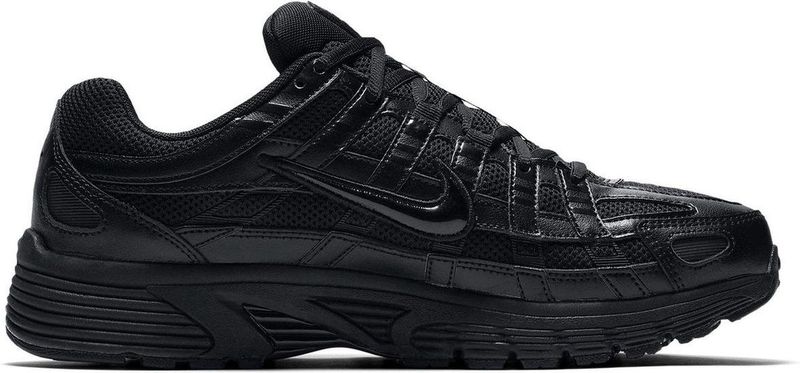 Nike - P-6000 - Sportschoenen - Zwart - Leer en Mesh