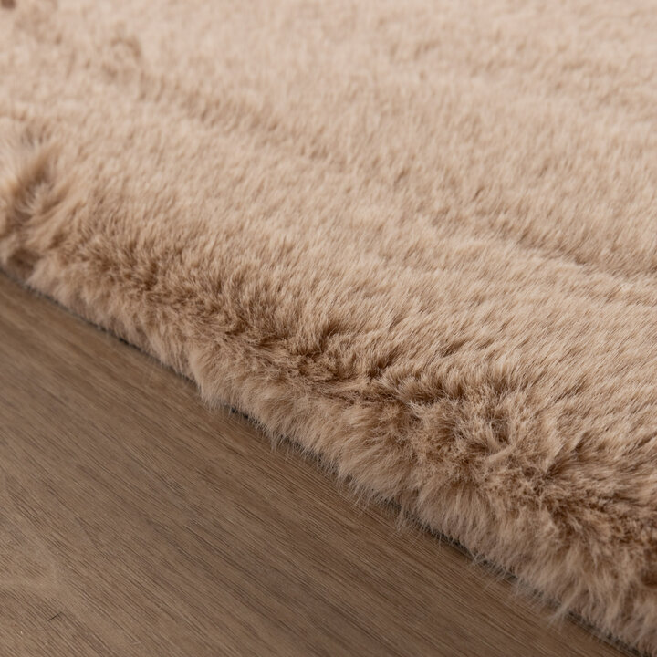 Zacht Hoogpolig vloerkleed - Comfy Supreme Beige