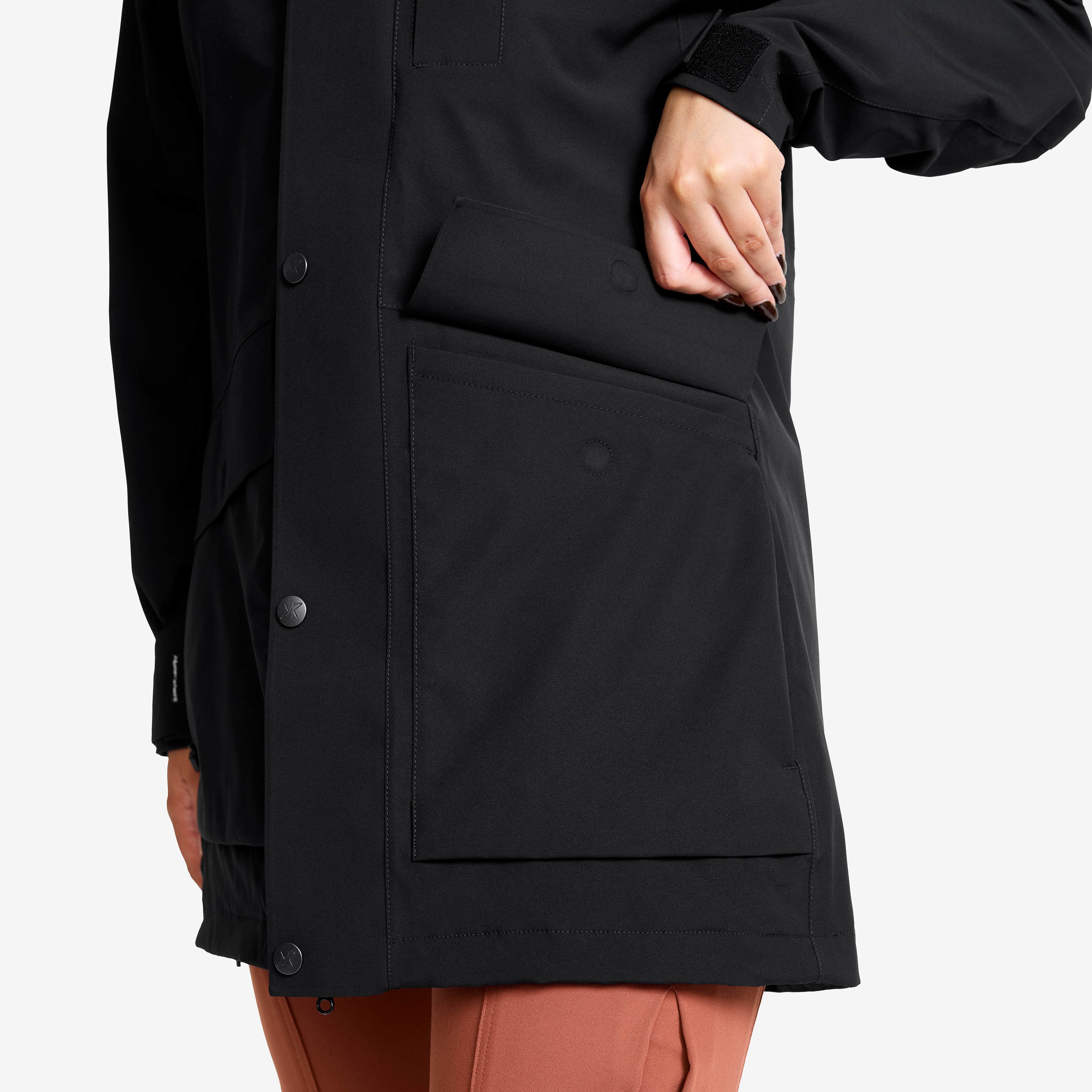 Status 2L Parka Dame Black