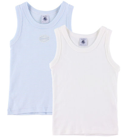 Petit Bateau Undertr?je - 2-pak - Hvid/Bl?