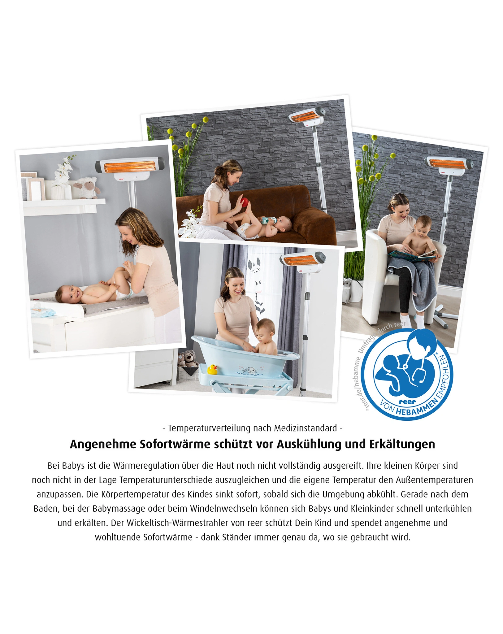 Heizstrahler 2IN1 FEEL WELL als Standgerät
