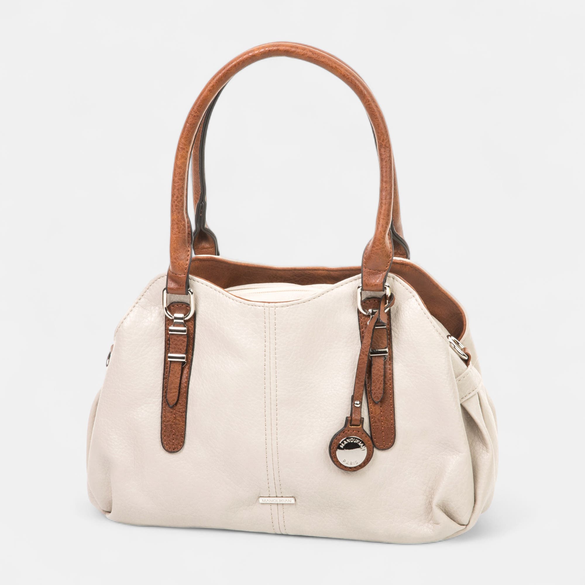 Sac à main beige