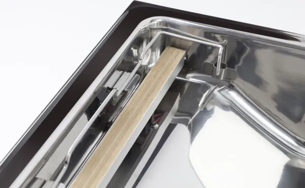 Caso VacuChef SlimLine, Sort, Rustfrit stål, Marinere, Glas, Rustfrit stål, Berøring, 30 cm, GS, CE