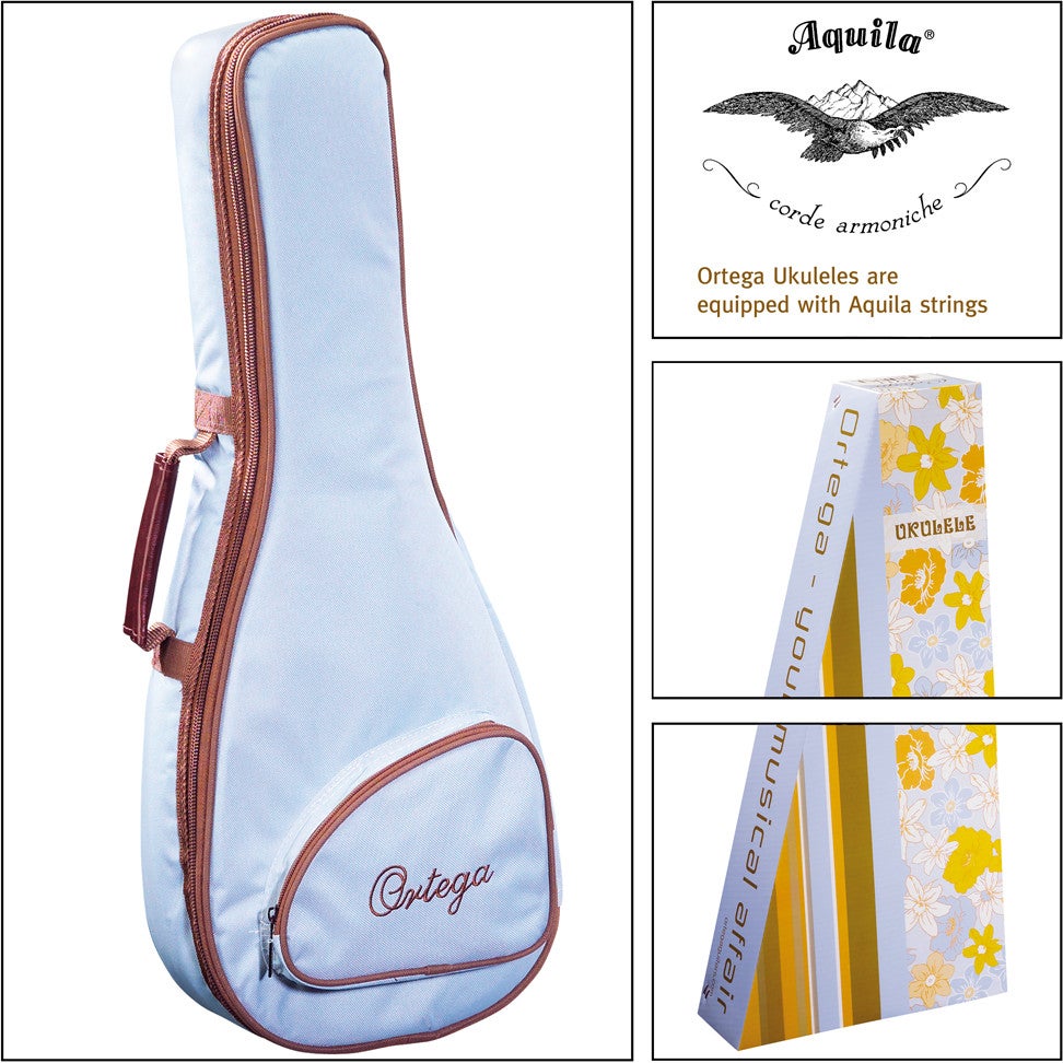 Ortega Root Series RU10 sopraan ukelele met gigbag