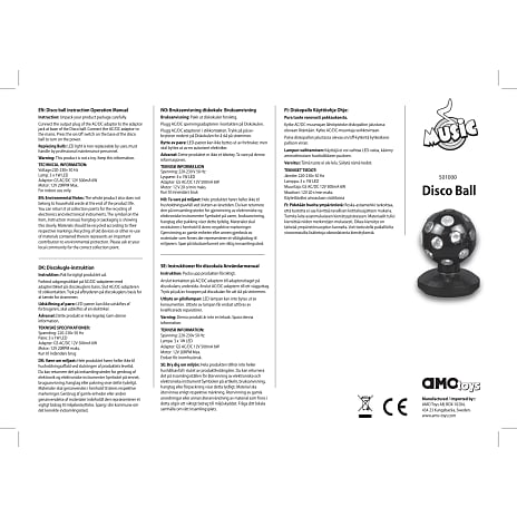 Discokugle - flere farver