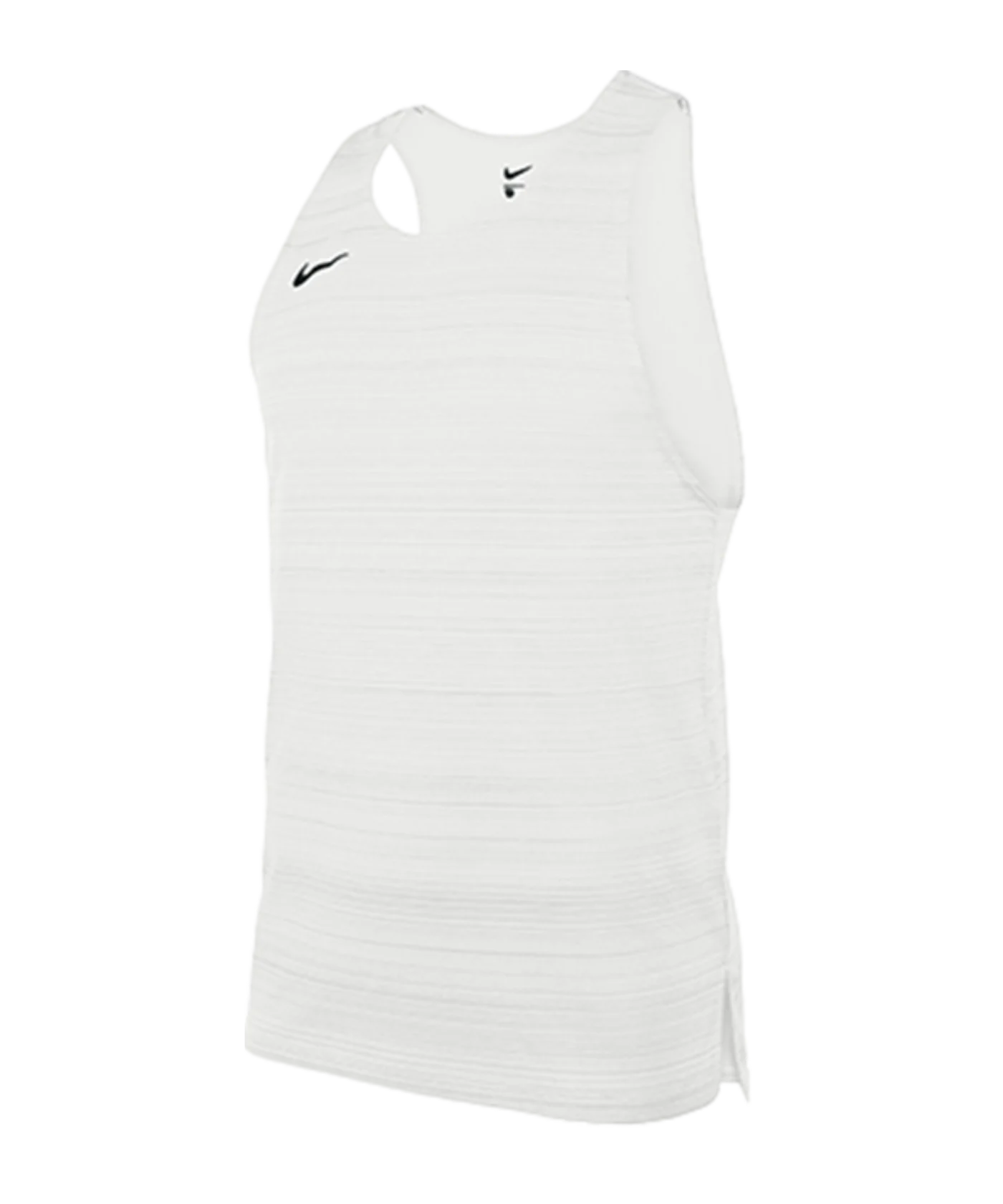 Nike Stock Dry Miler Tanktop Weiss F100