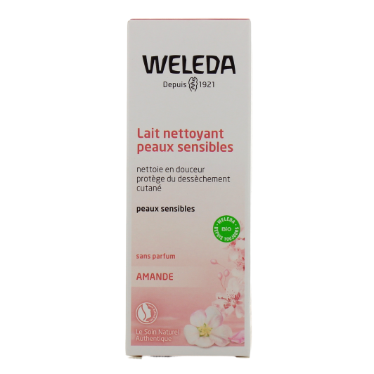 Lait Nettoyant Confort Peaux sensibles Amande Weleda