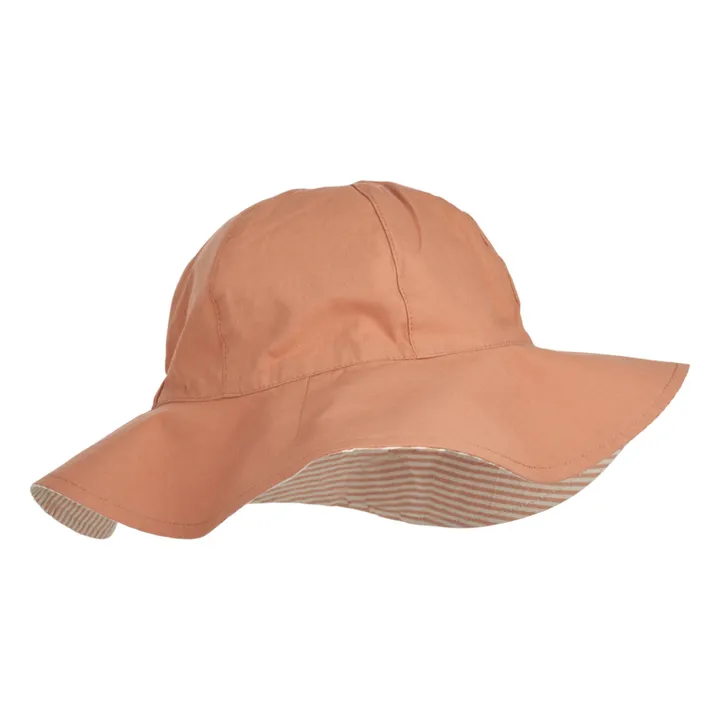 Liewood Chapeau Reversible Coton Bio Amelia | Vieux Rose