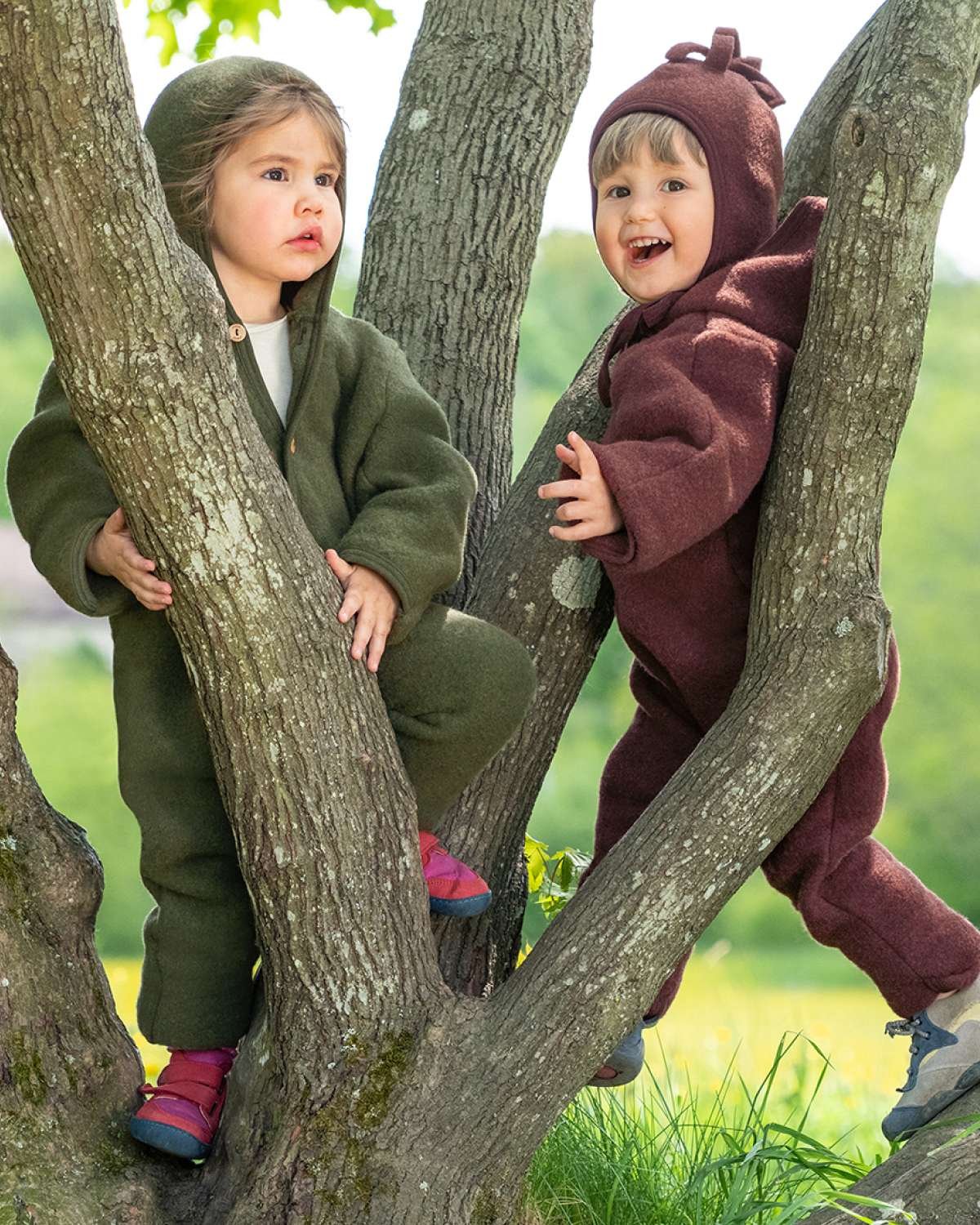 Ulldress i Ullfleece – Tykk