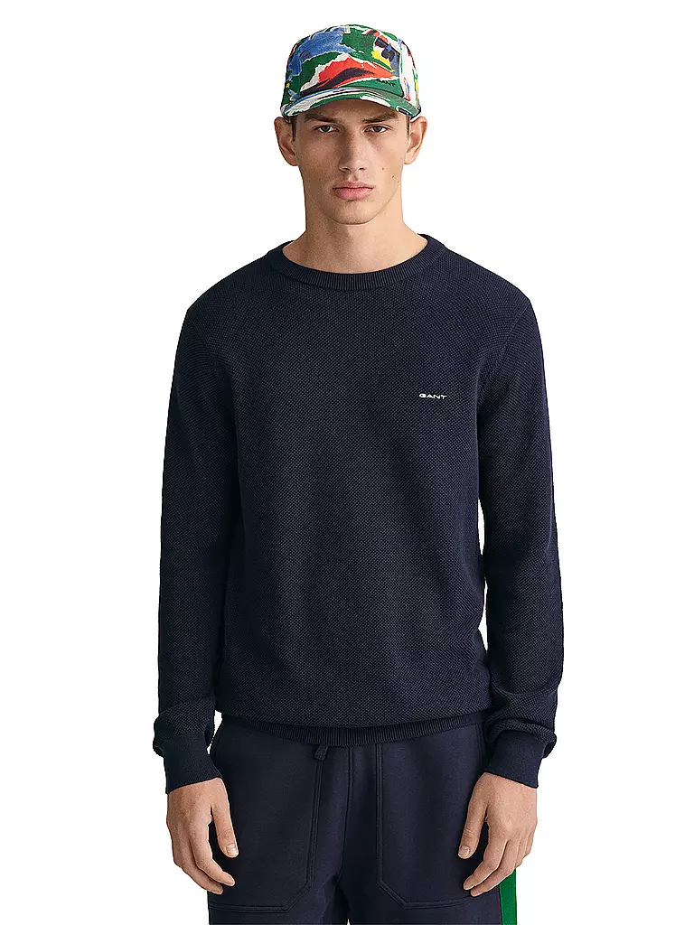 GANT Pullover  dunkelblau