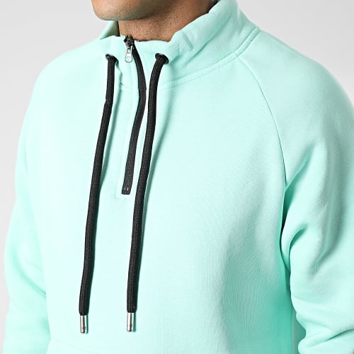 Sweat Col Zippé KL-2101 Menthe