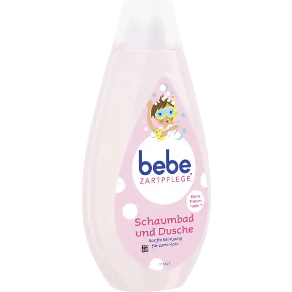 Schaumbad und Dusche