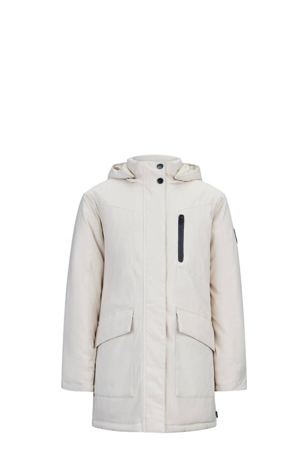 Retour Jeans gewatteerde winterjas Silke offwhite