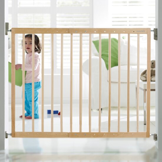 Barrière de sécurité extensible   Bois        de               Lindam