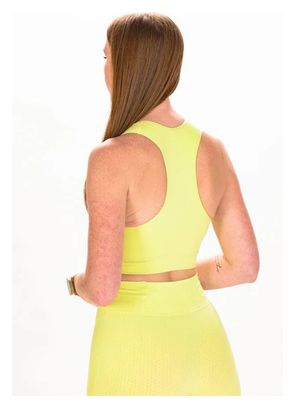 Brassière Femme BV Sport Keepfit Jaune
