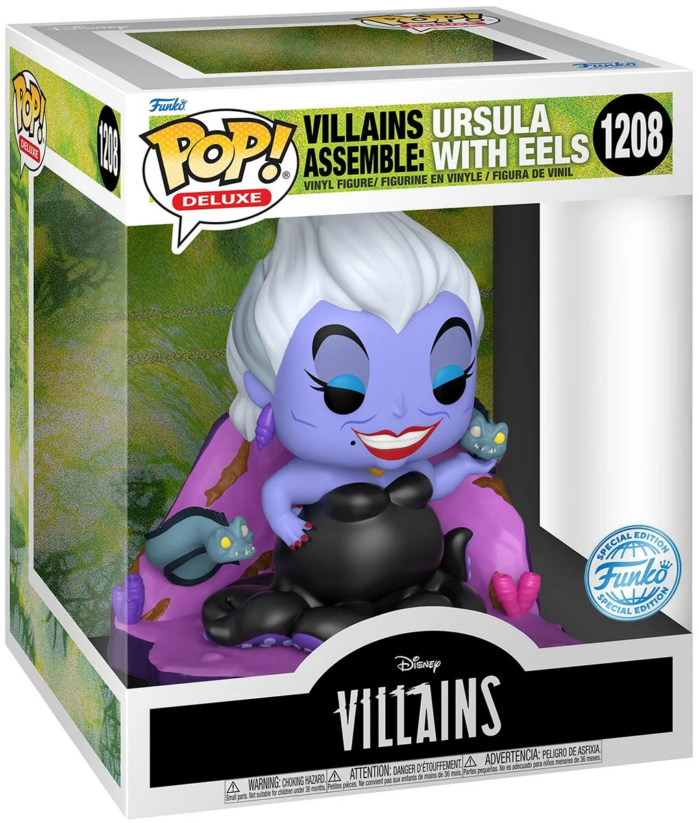 Usrula et ses Murènes (Pop! Deluxe) - Funko Pop! n°1208 | La Petite Sirène Funko Pop!