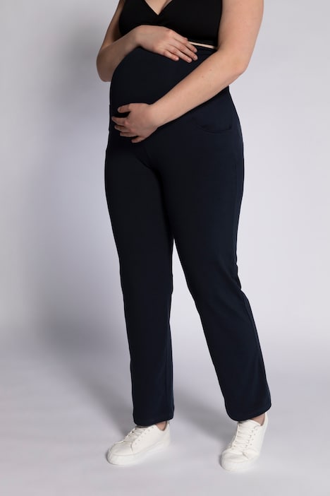 Bellieva-Jerseyhose, gerade Passform, Biobaumwolle, GOTS
