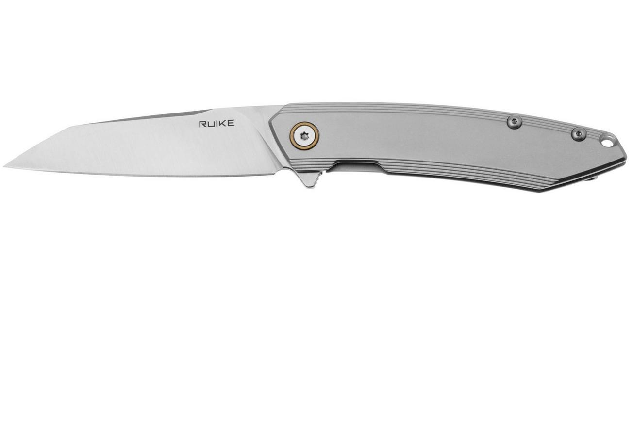 Ruike P831S-SA 14C28N, Stainless Steel Handle, zakmes