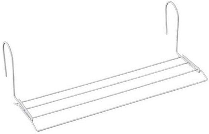 Tomado - Droogrek Iseo - 2 meter drooglengte - 58x17cm - Wit - Radiator - Balkon - Camping - Inklapbaar