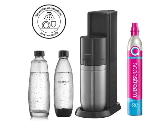 SODASTREAM - Machine à soda Machine Duo Noire Promo