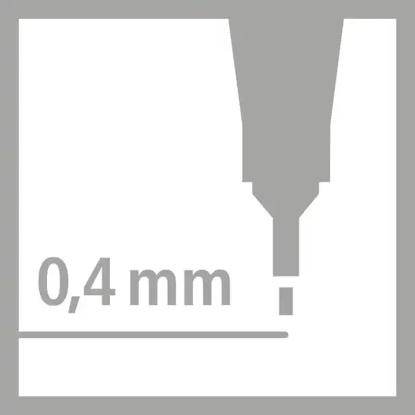 Fineliner point 88 bunt