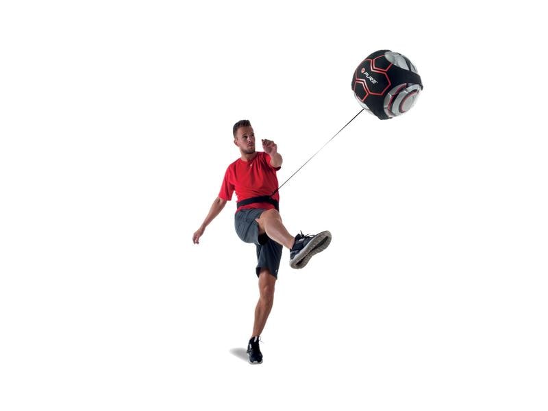 FTM Balltrainer Fussball Schusstrainer zum Trainieren der Ballkontrolle