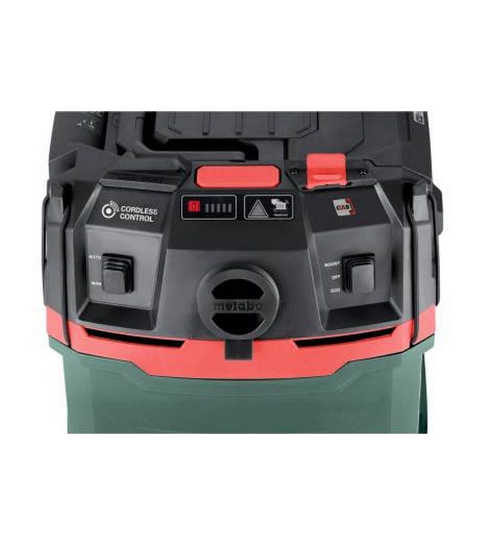 Metabo Akku-Nass-/Trockensauger AS 36-18 H 30 PC-CC Solo Akku-Sauger der Staubklasse H mit integrierter Filterabreinigung