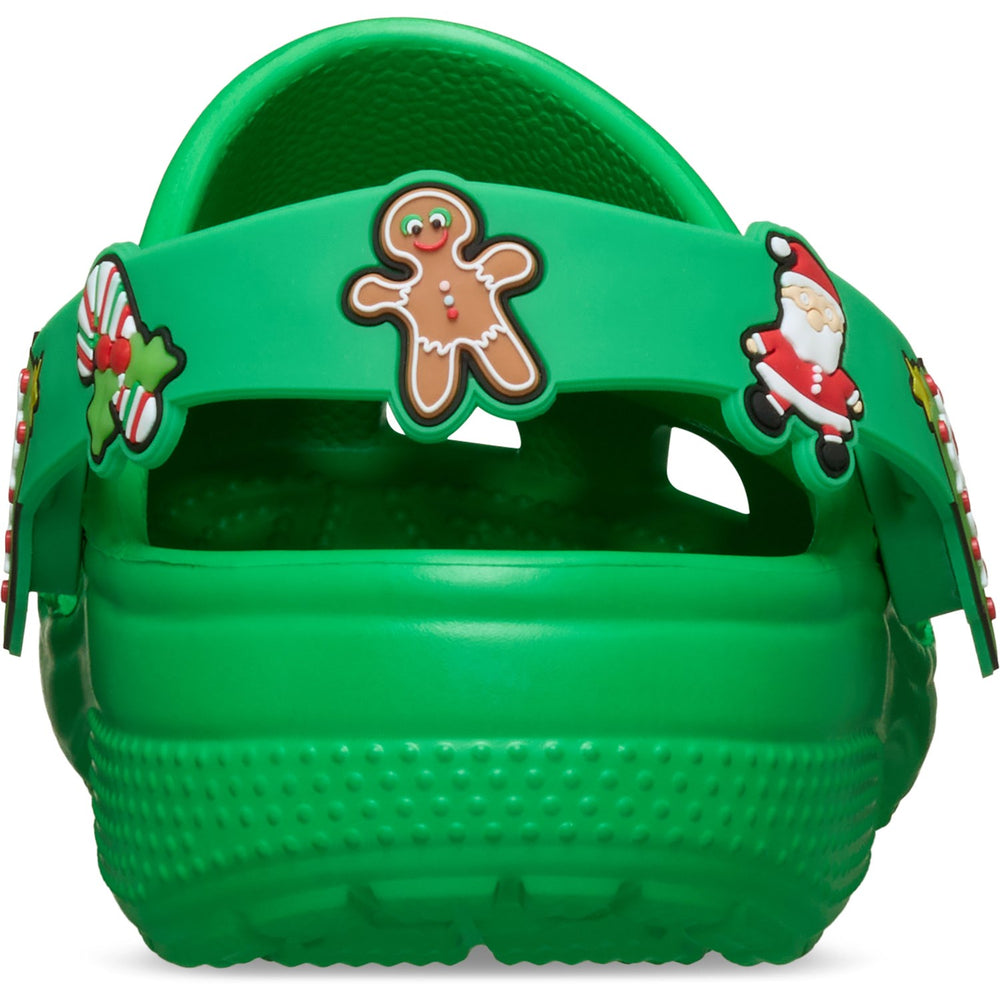 Køb Crocs Grass Green Classic Holiday Icons Lights