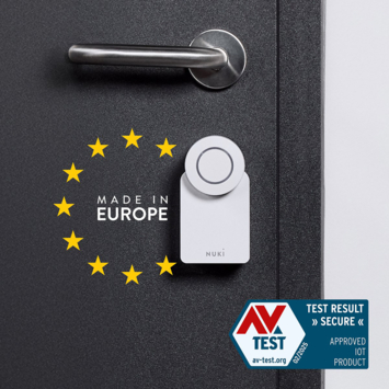 Nuki Smart Lock Go - slim deurslot met bluetooth - wit