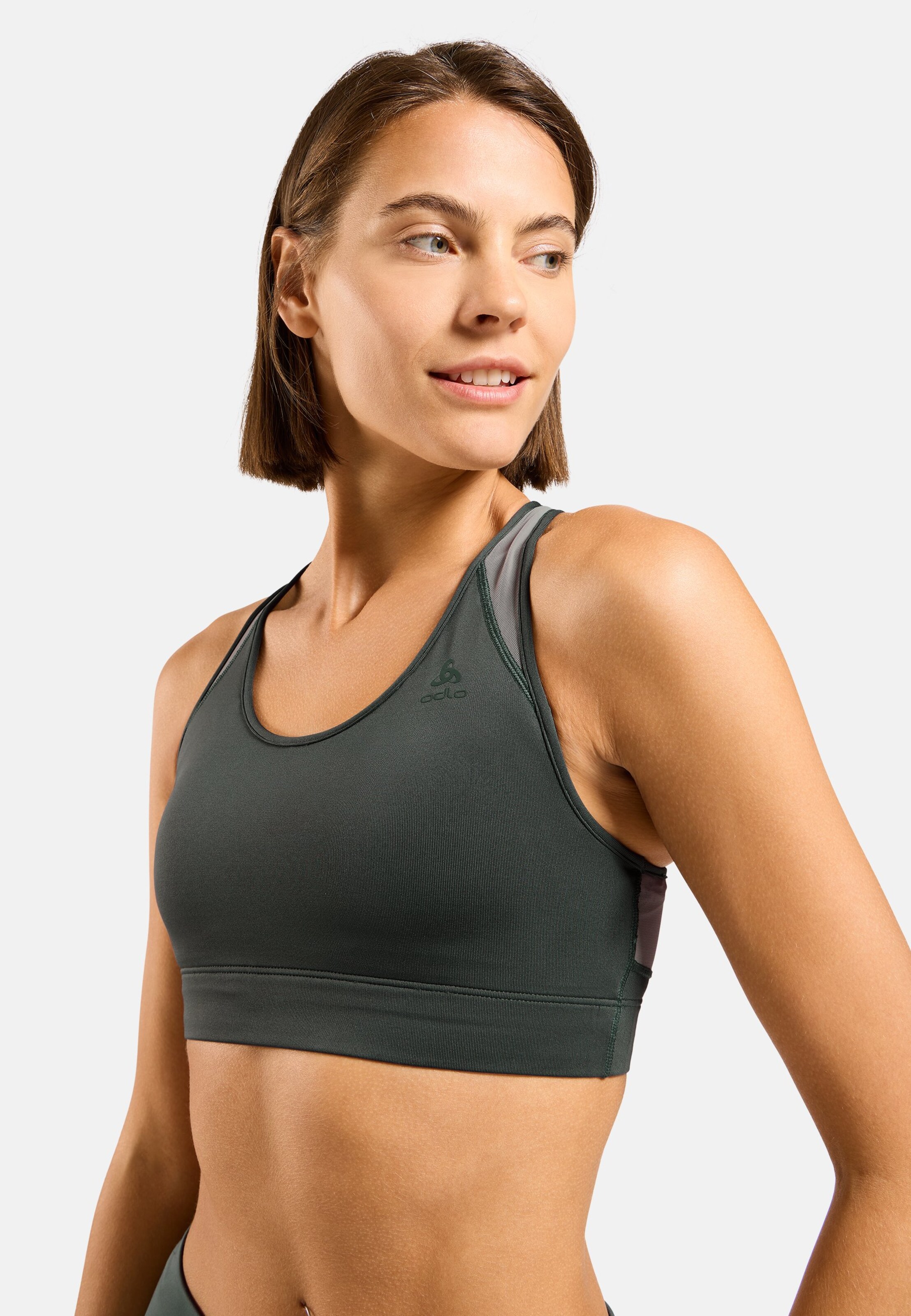 Sport-BH mit mittlerem Halt in urban chic - shadow