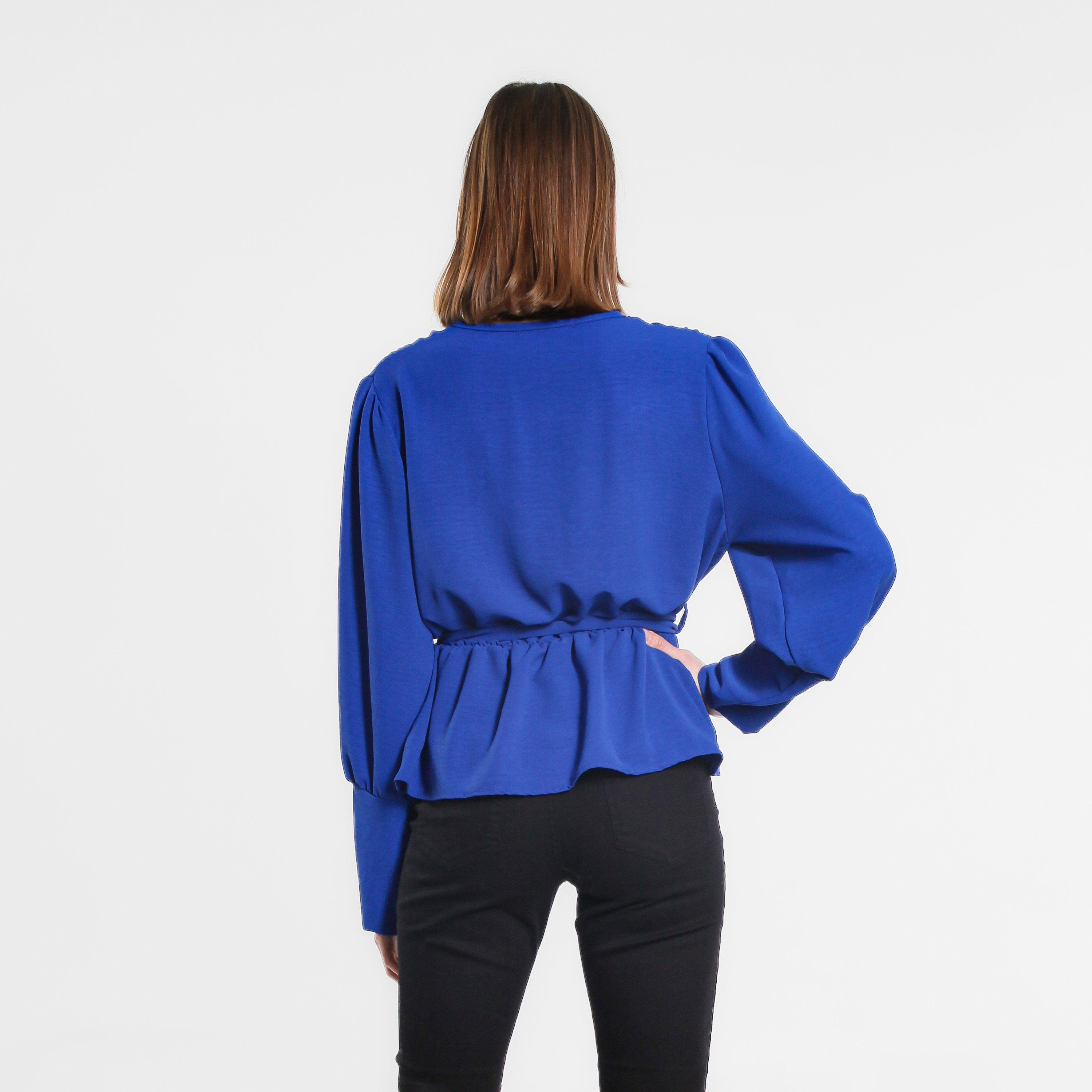 Be You BY Peplum Wrap Top Womens