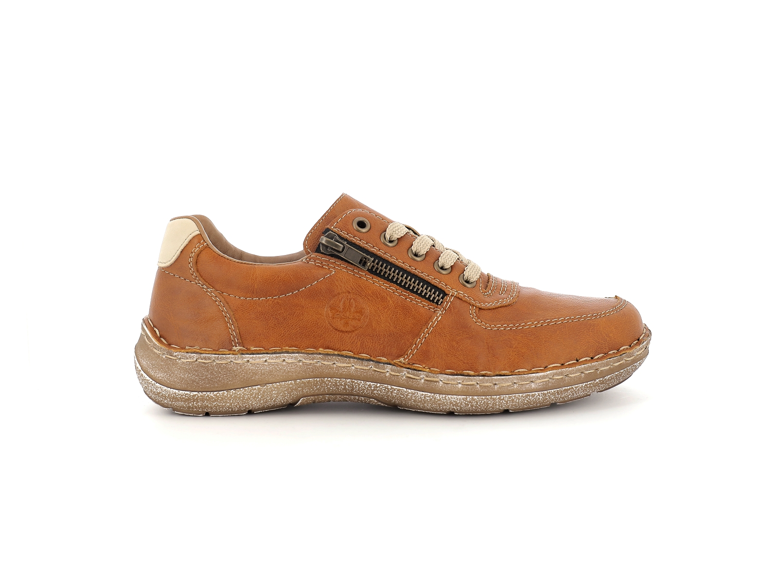 Rieker-03030 Synthétique Cognac