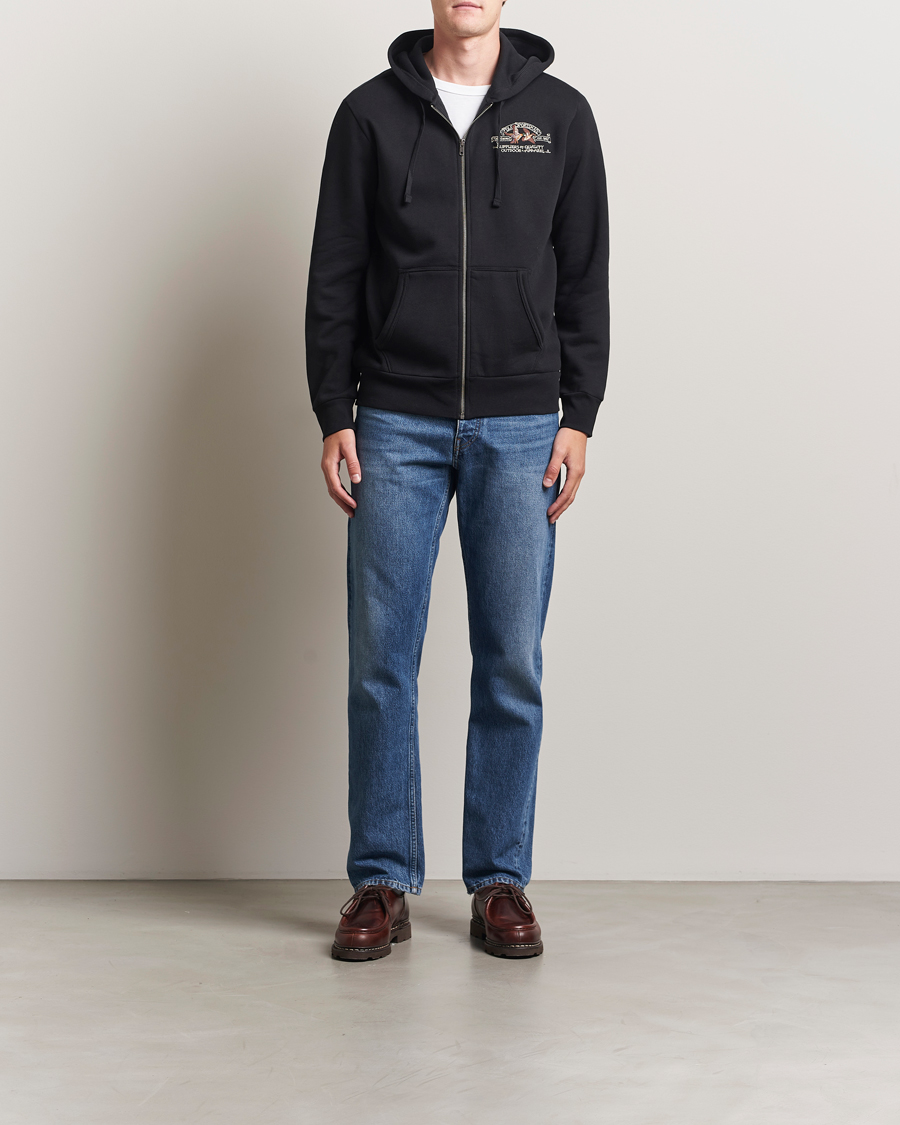 Polo Ralph Lauren Back Print Full-zip Polo Black